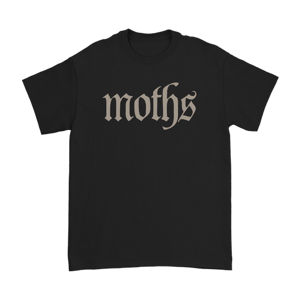 a black shirt with text on it