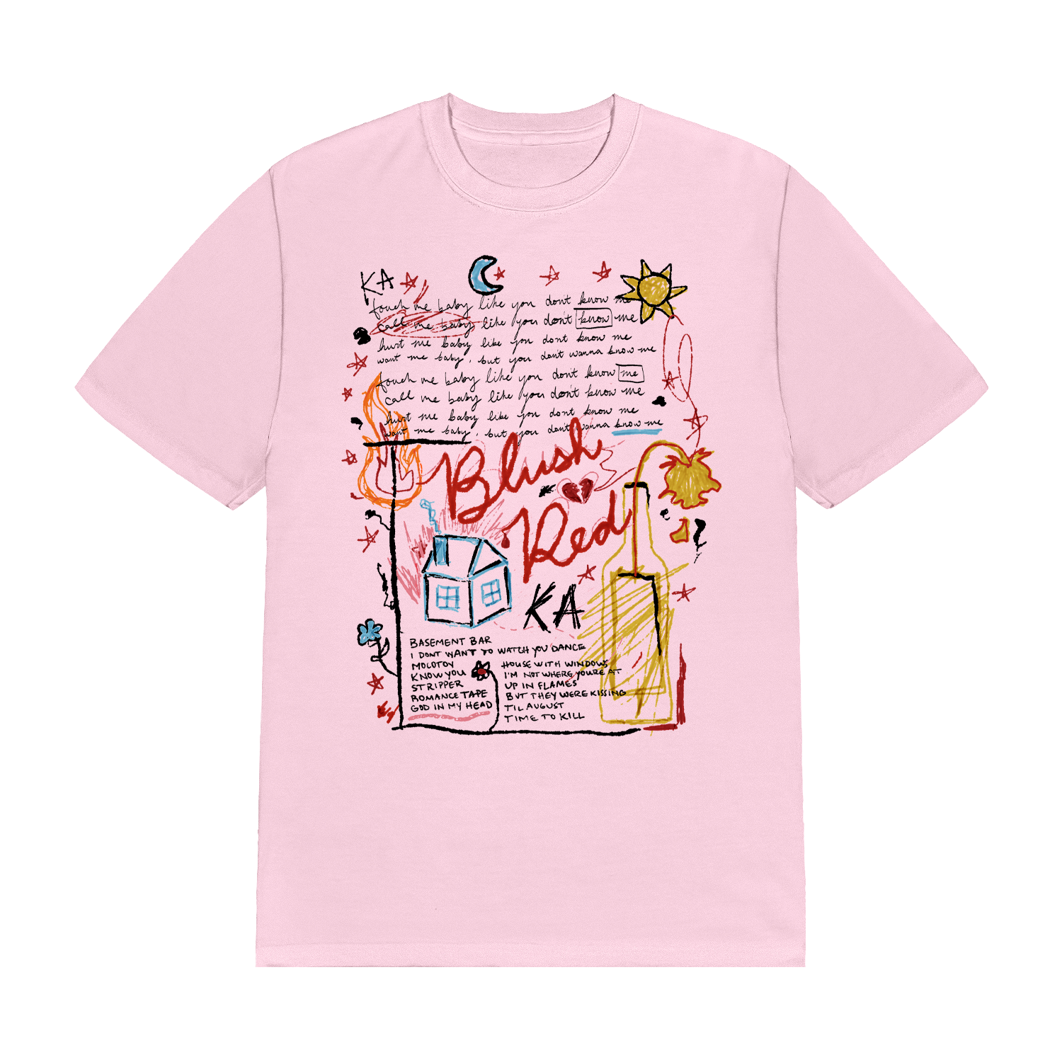 Kevin Atwater - Blush Red Album Tee