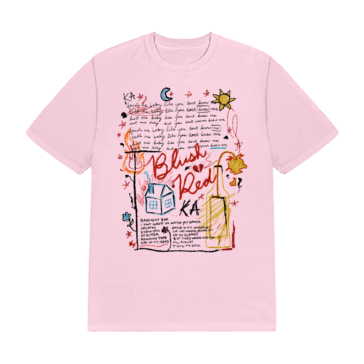 Kevin Atwater - Blush Red Album Tee