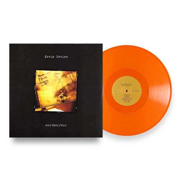 Kevin Devine - Neither/Nor Orange LP