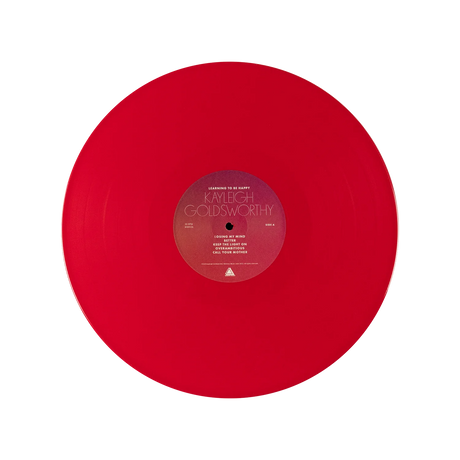 Kayleigh Goldsworthy - Learning To Be Happy - Signed 12" Red LP