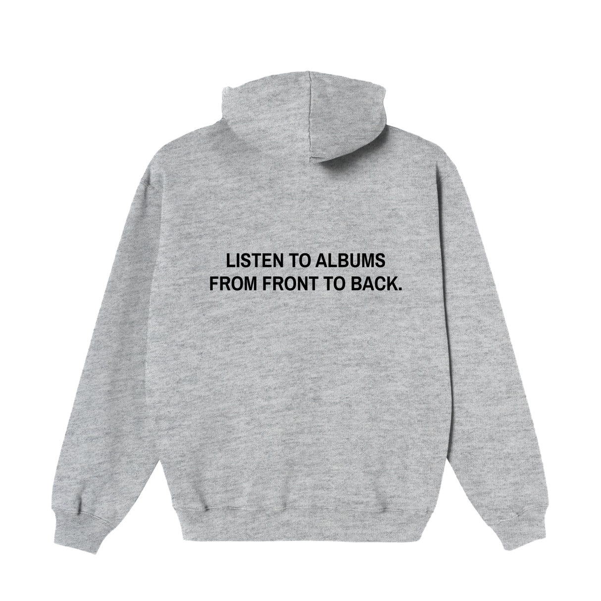 Kid Quill - Listen To Albums From Front To Back Hoodie