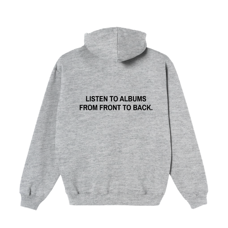 Kid Quill - Listen To Albums From Front To Back Hoodie