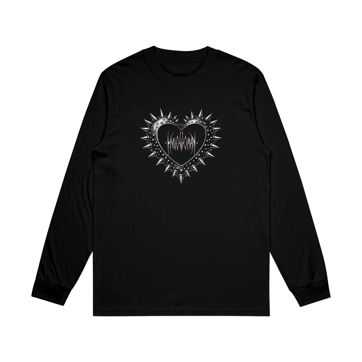 King Woman - Heart Long Sleeve Shirt