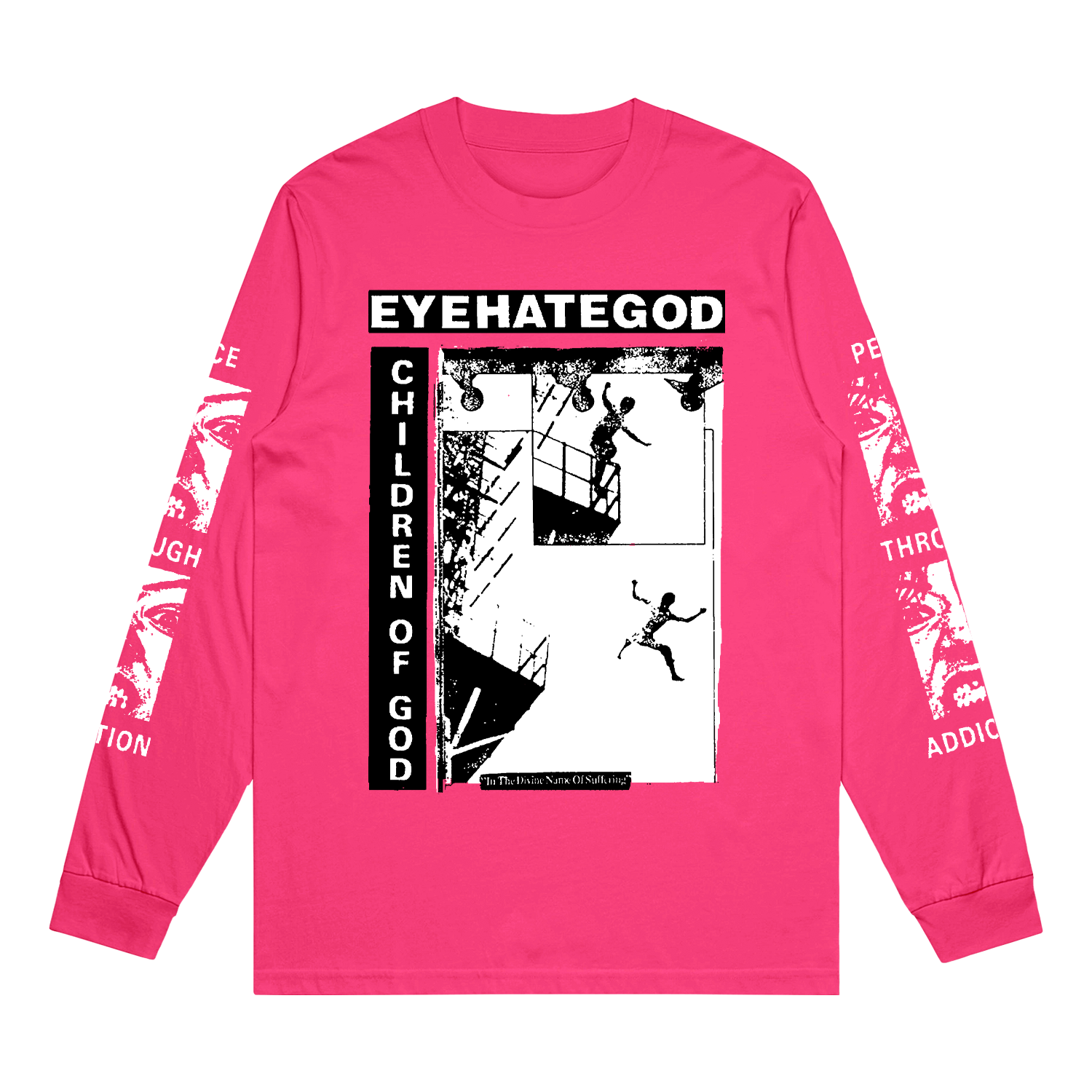 EYEHATEGOD - Children Of God Pink Long Sleeve