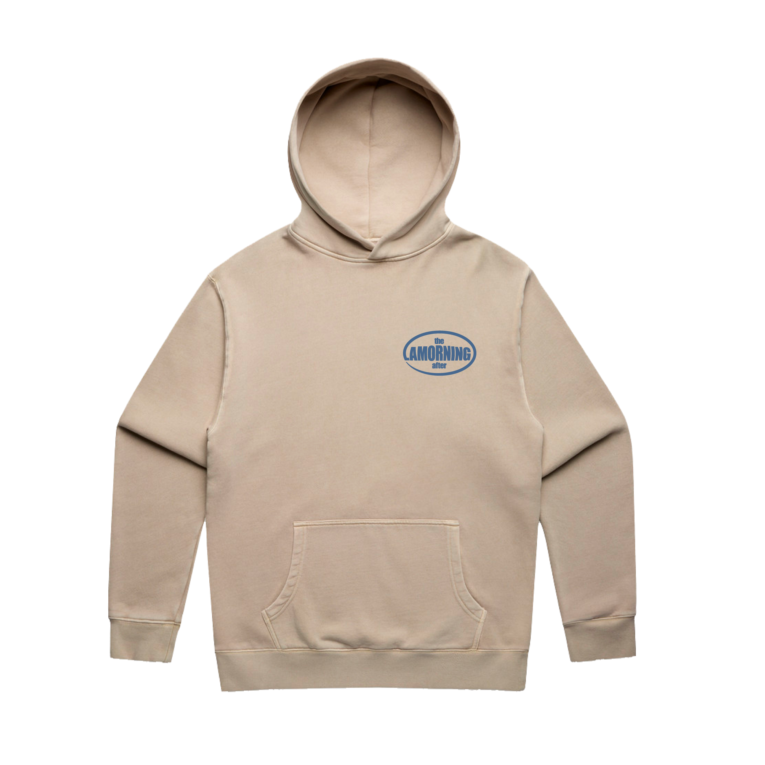 The Lamorning After - Logo Hoodie - Faded Taupe