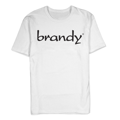 a white shirt with black text