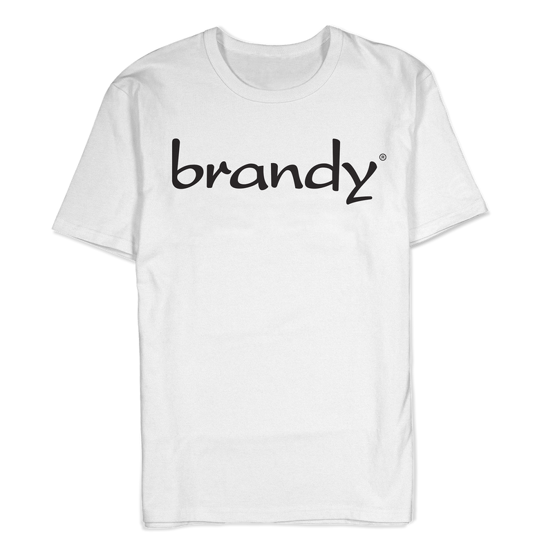 a white shirt with black text