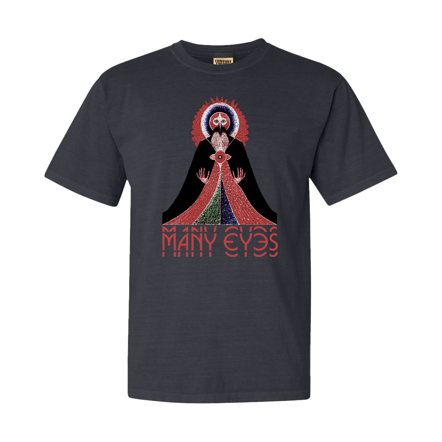 Many Eyes - Graphite T-Shirt