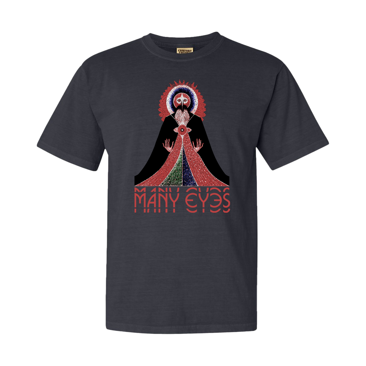 Many Eyes - Graphite T-Shirt