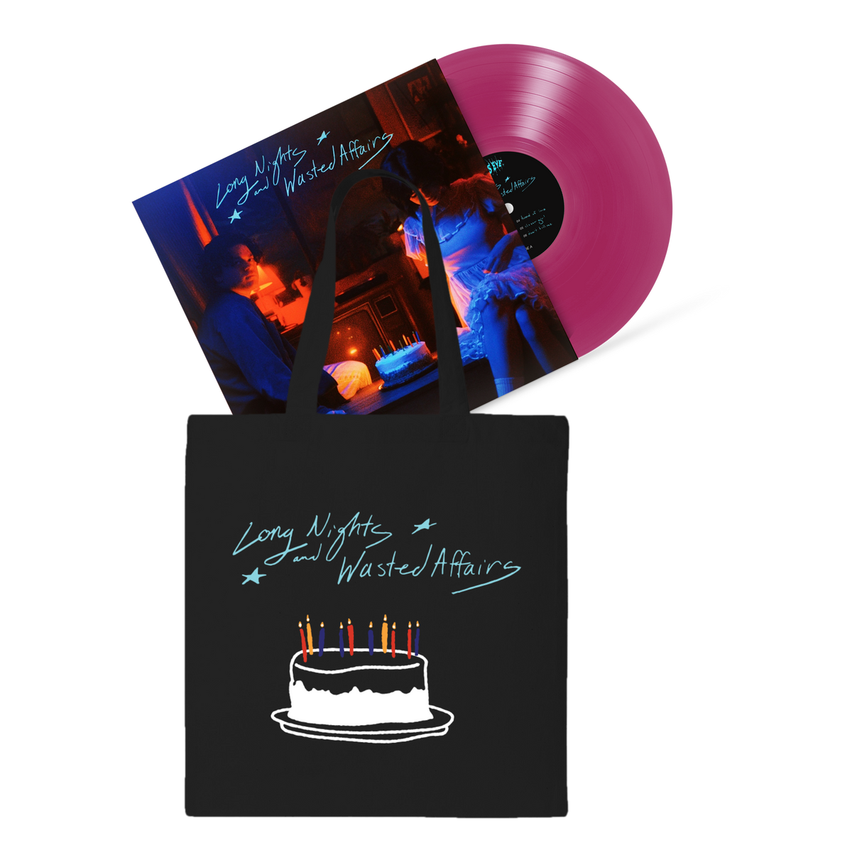 Mind's Eye - Long Nights and Wasted Affairs LP + Tote Bag