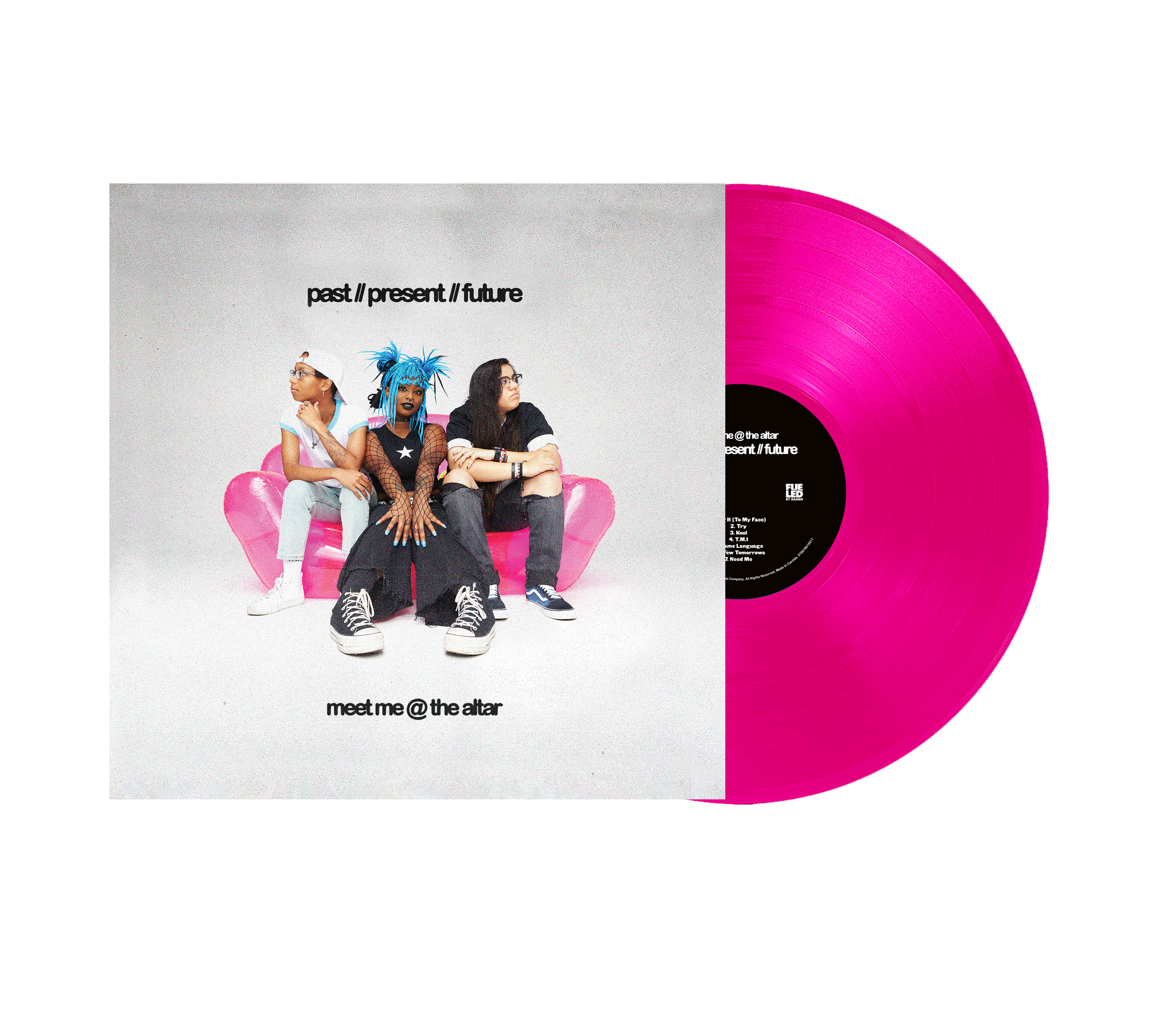 Meet Me @ The Altar - Past // Present // Future (Deluxe) Hot Pink Vinyl