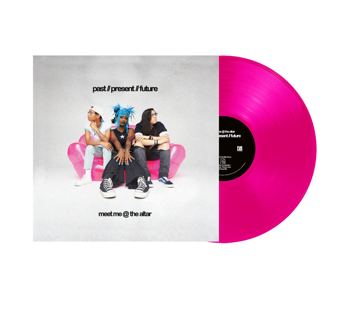 Meet Me @ The Altar - Past // Present // Future (Deluxe) Hot Pink Vinyl