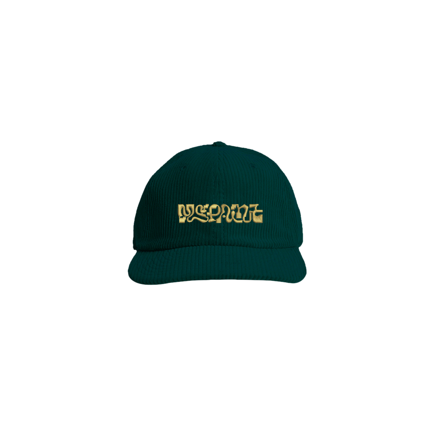 MSPAINT - Logo Cord Green Cap