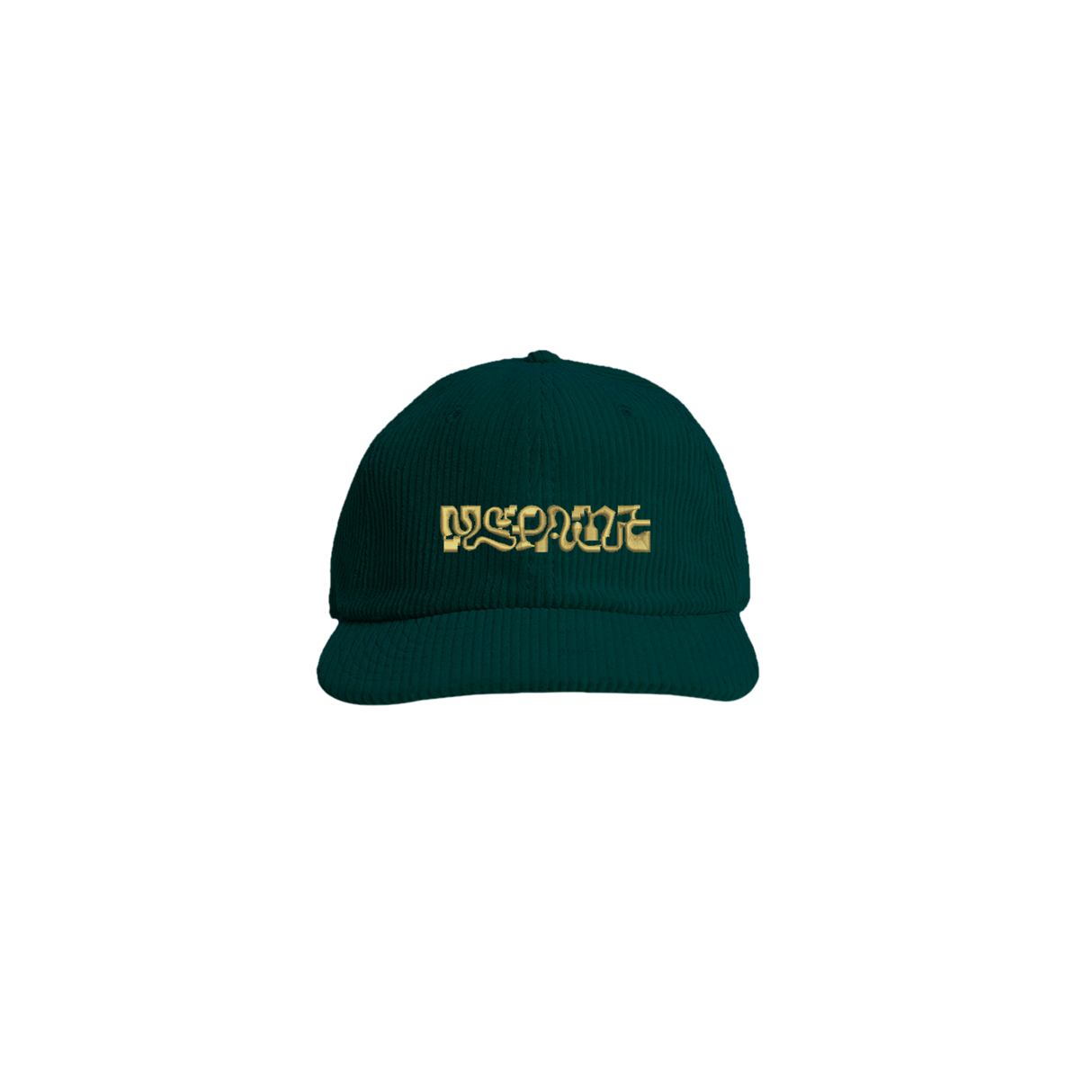 MSPAINT - Logo Cord Green Cap