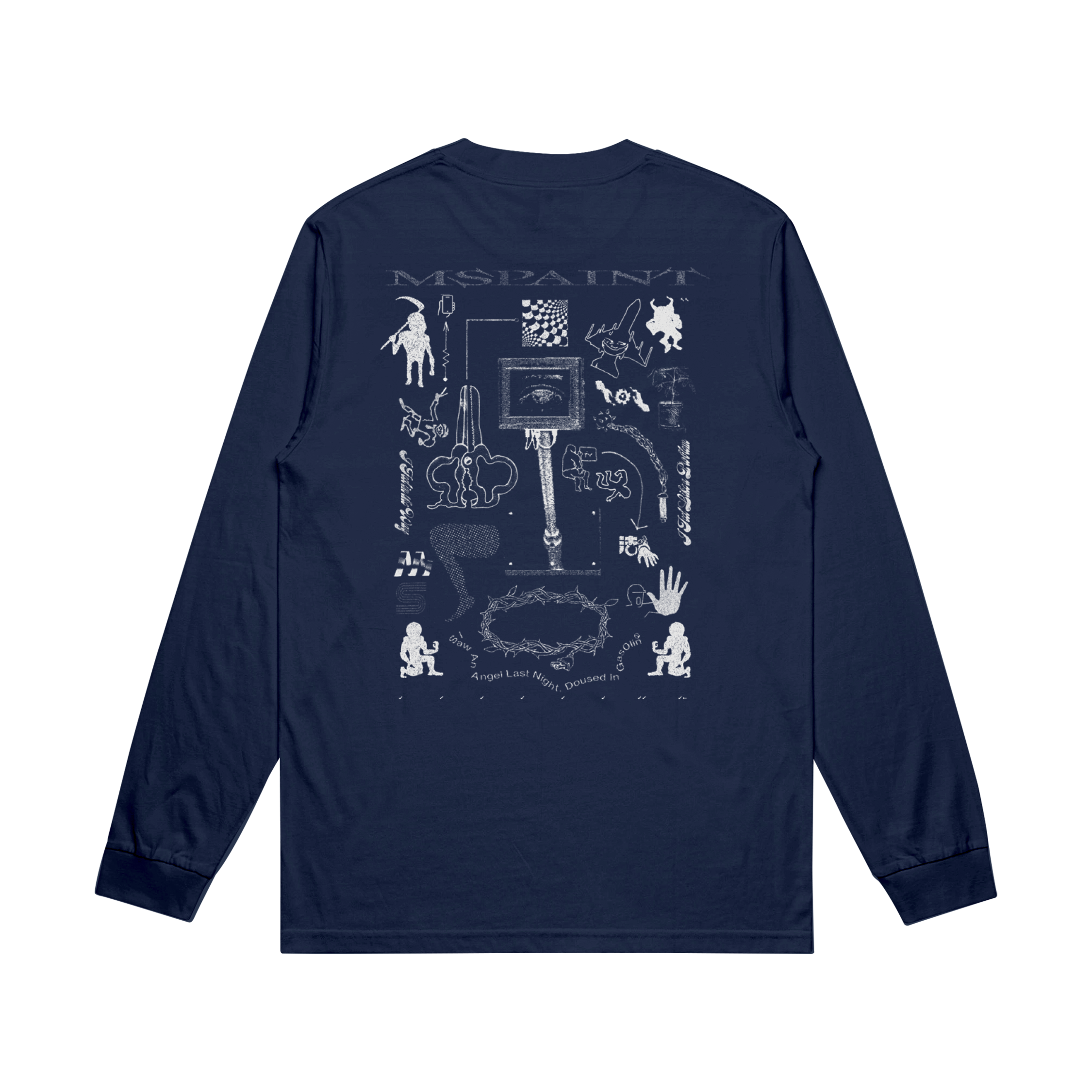 MSPAINT - Navy No Separation Long Sleeve