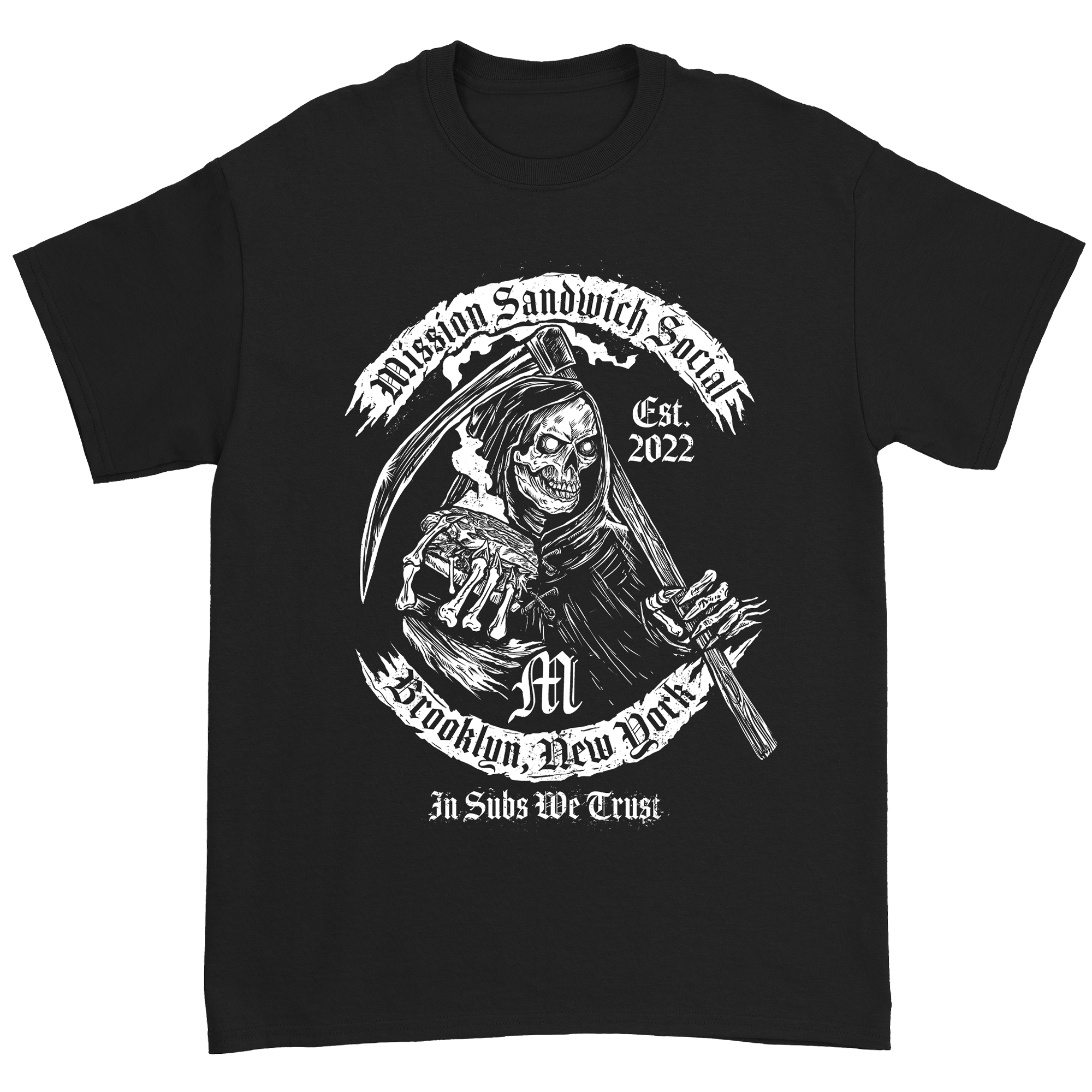 Mission Sandwich Social - Reaper T-Shirt