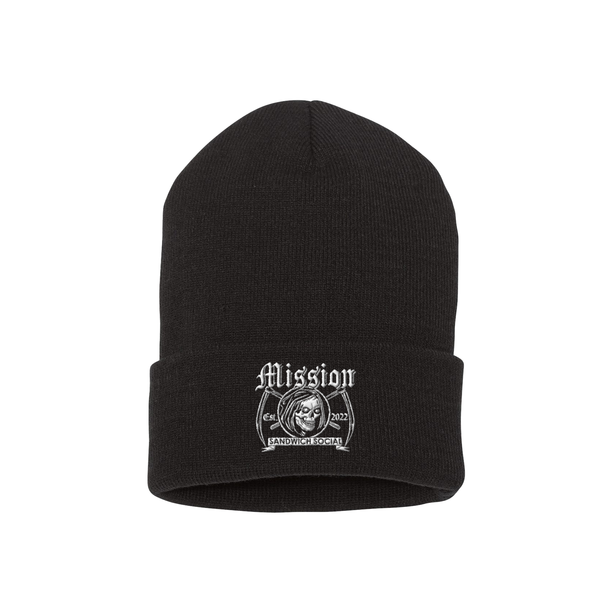 Mission Sandwich Social - Skeleton Beanie