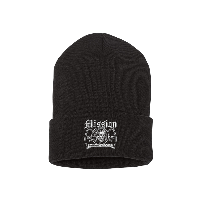 Mission Sandwich Social - Skeleton Beanie