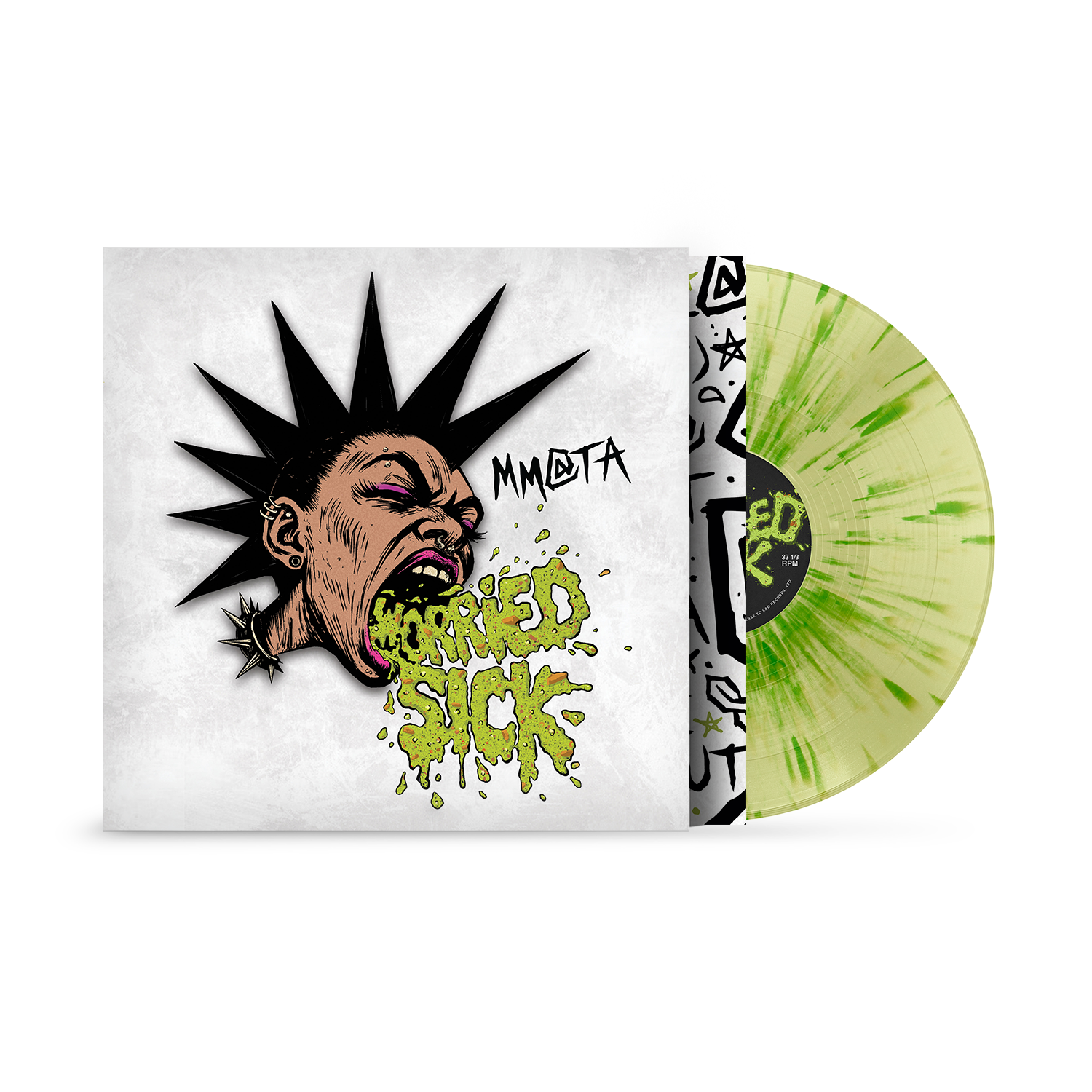 Meet Me @ The Altar - WORRIED SICK Vinyl