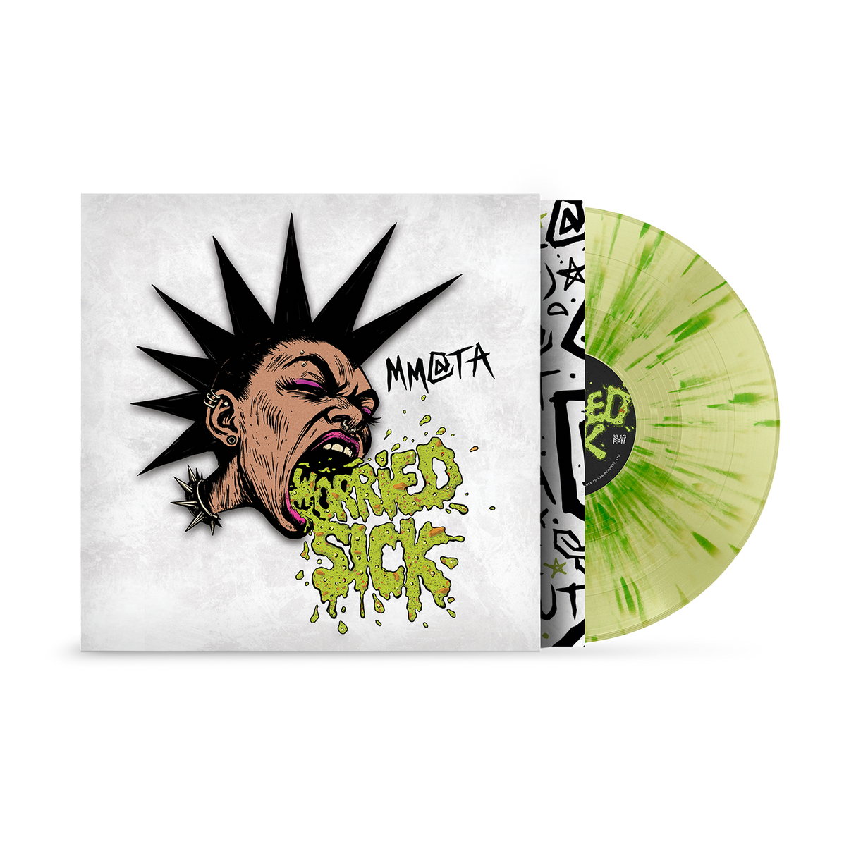 Meet Me @ The Altar - WORRIED SICK Vinyl