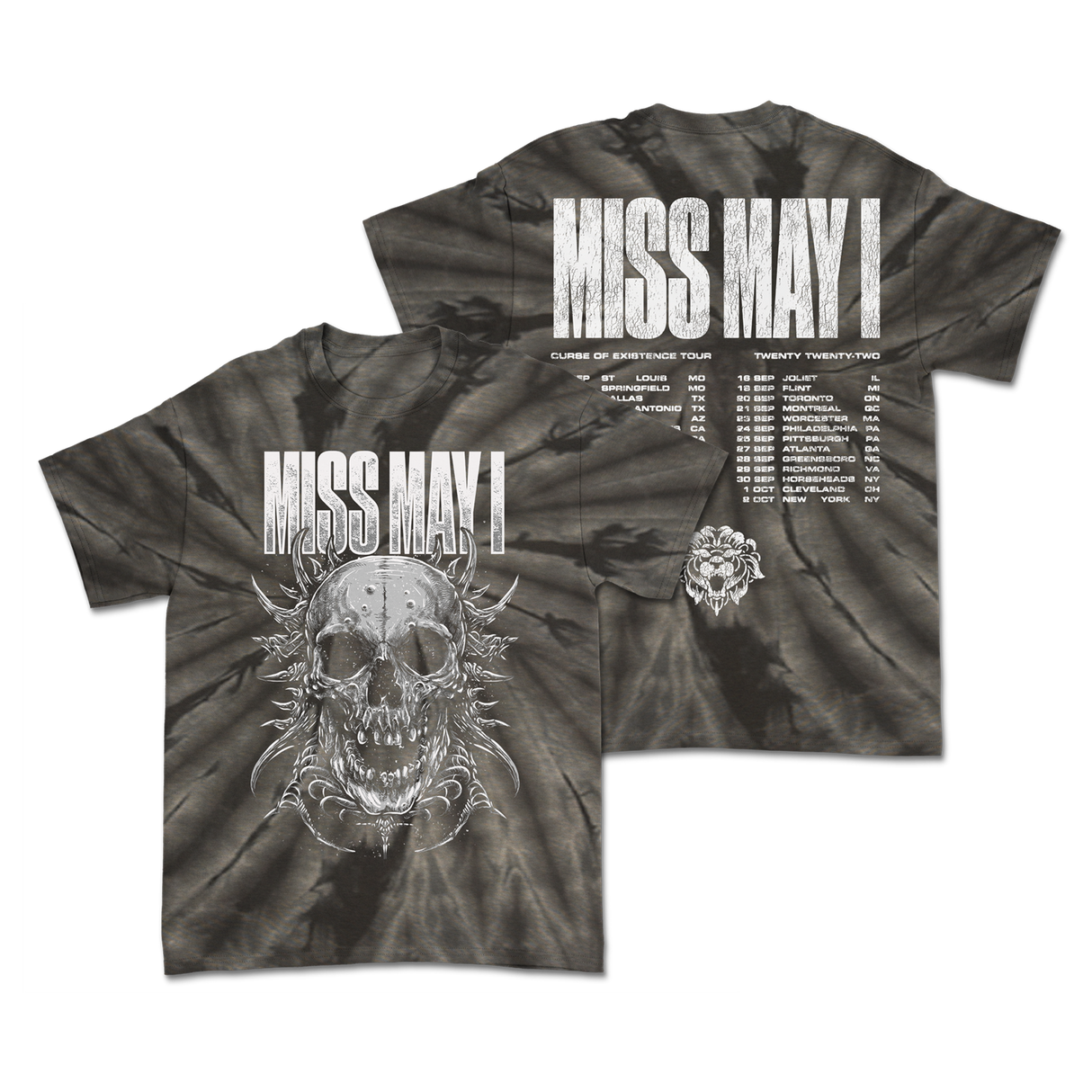 Miss May I - Dye Tour T-Shirt