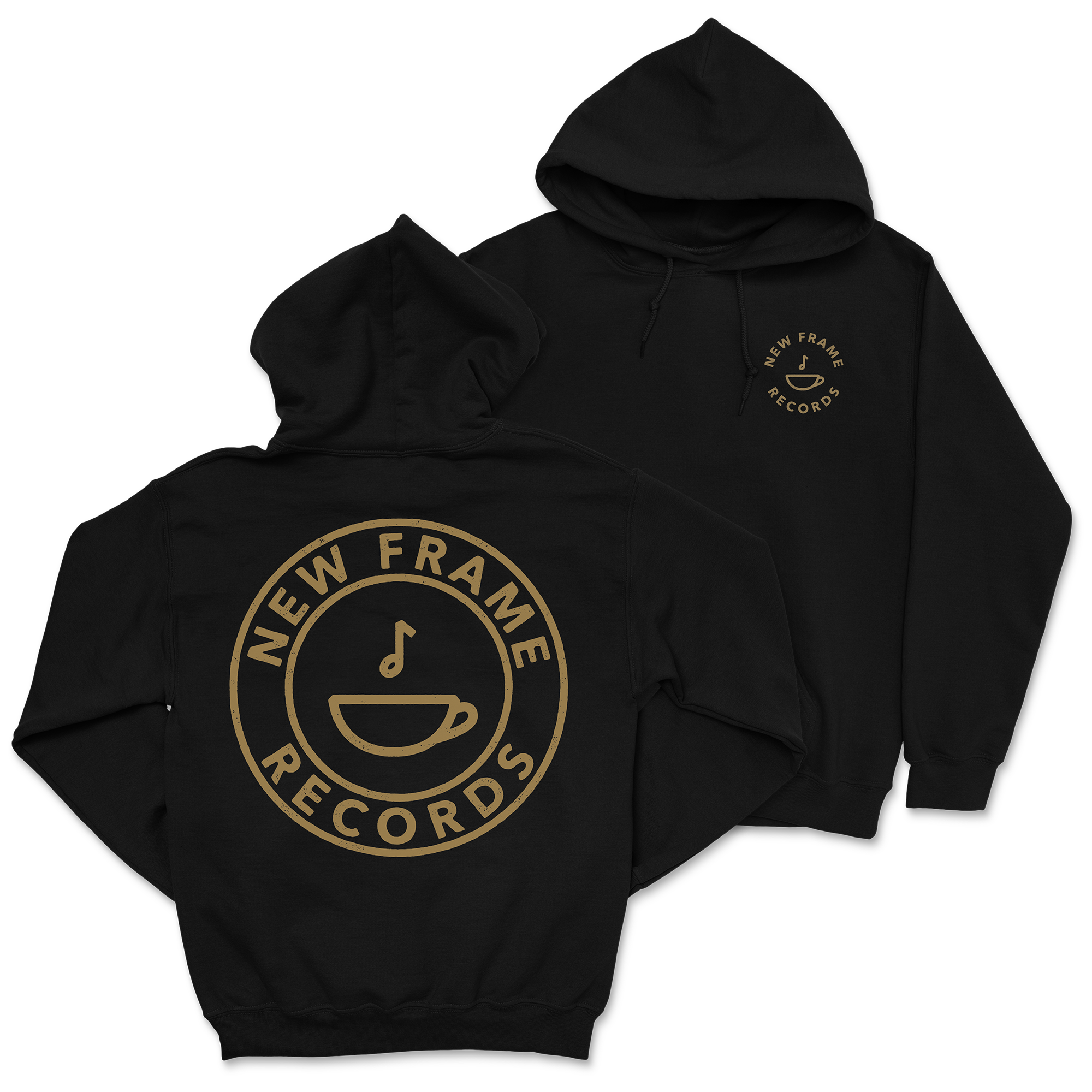 New Frame Records - Logo Hoodie