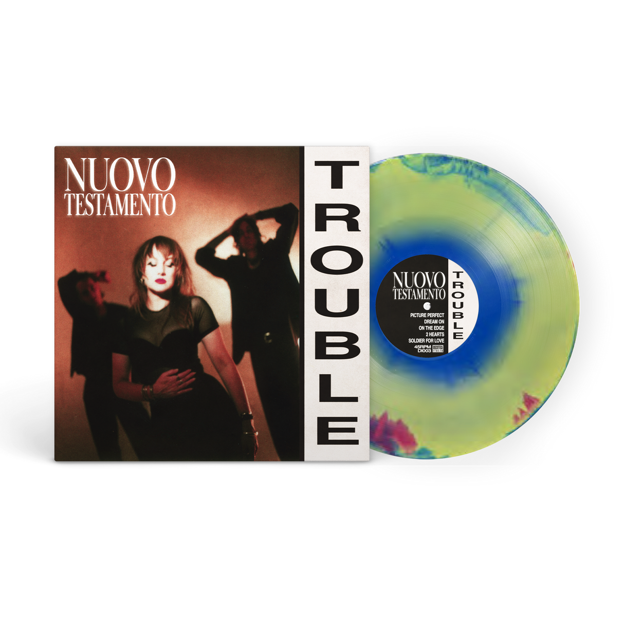 Nuovo Testamento - Trouble - Aqua/Yellow/Magenta Vinyl