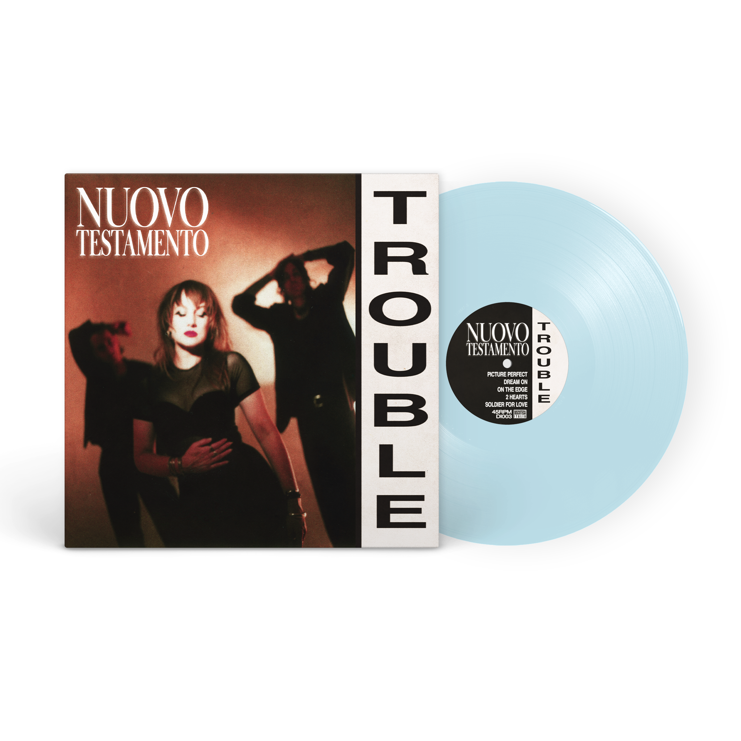 Nuovo Testamento - Trouble - Ice Blue Vinyl