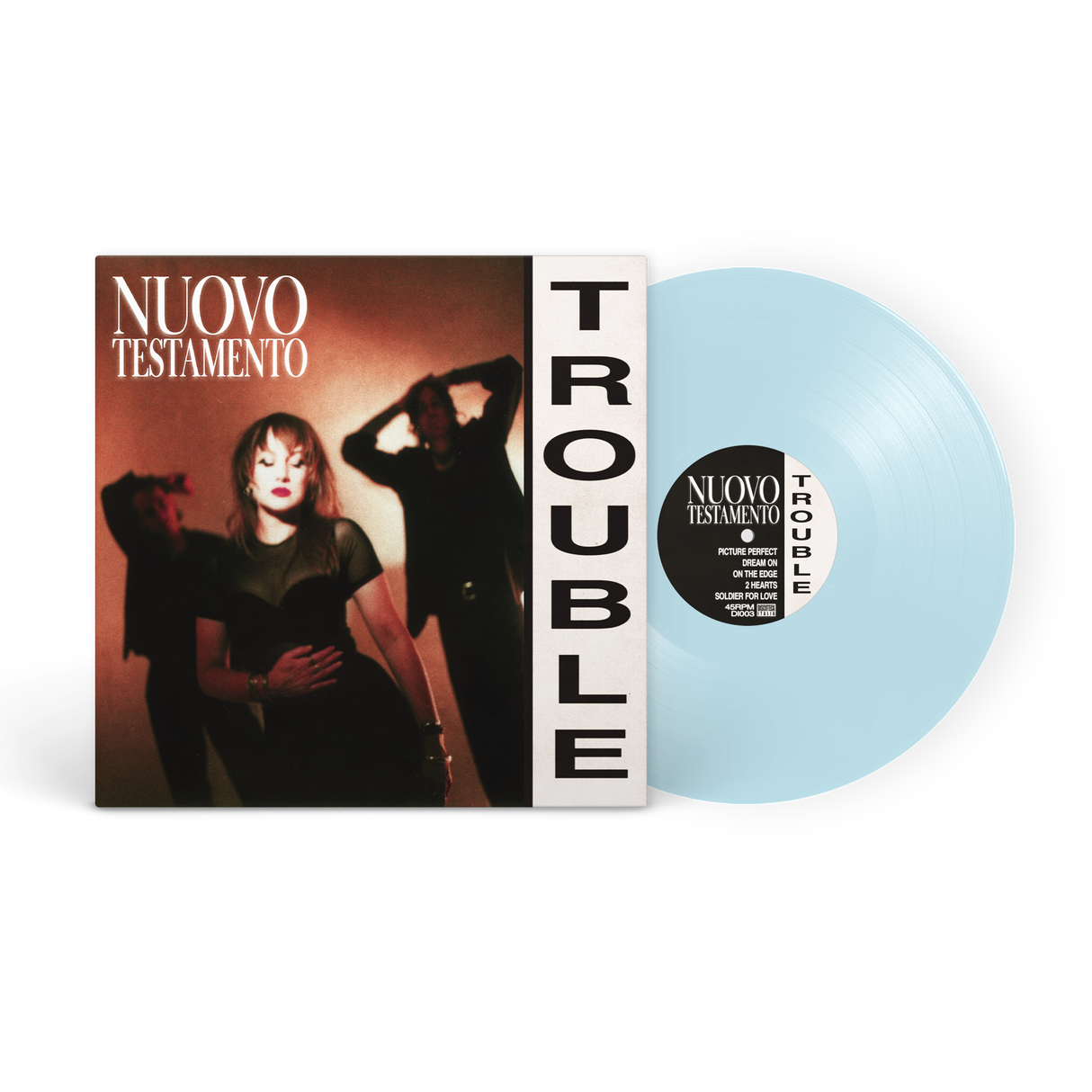 Nuovo Testamento - Trouble - Ice Blue Vinyl