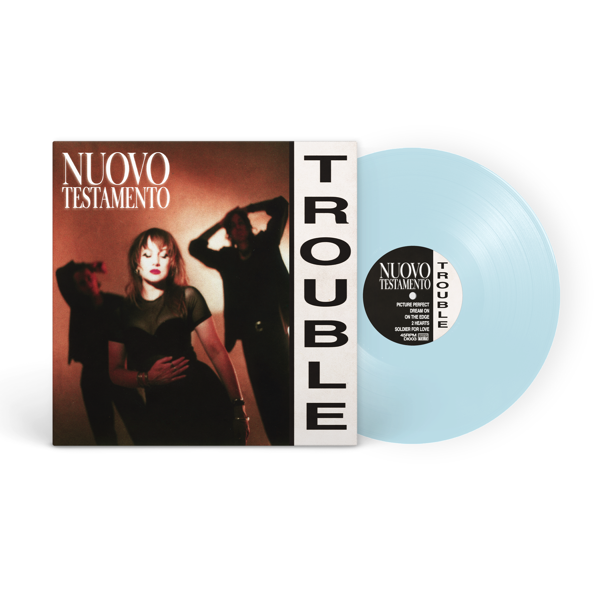 Nuovo Testamento - Trouble - Ice Blue Vinyl