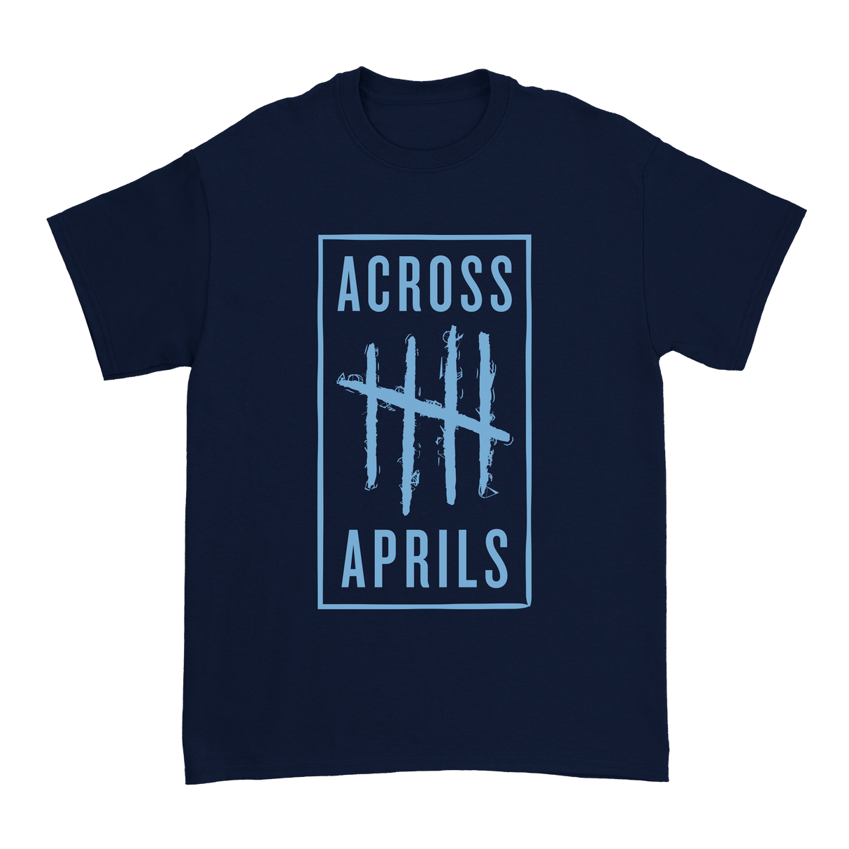 Across Five Aprils - Tally Navy T-Shirt