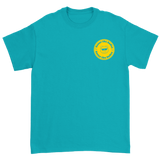 Never The Dudes T-Shirt - Tropical Blue