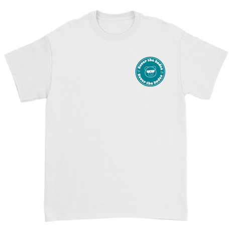 Never The Dudes T-Shirt - White