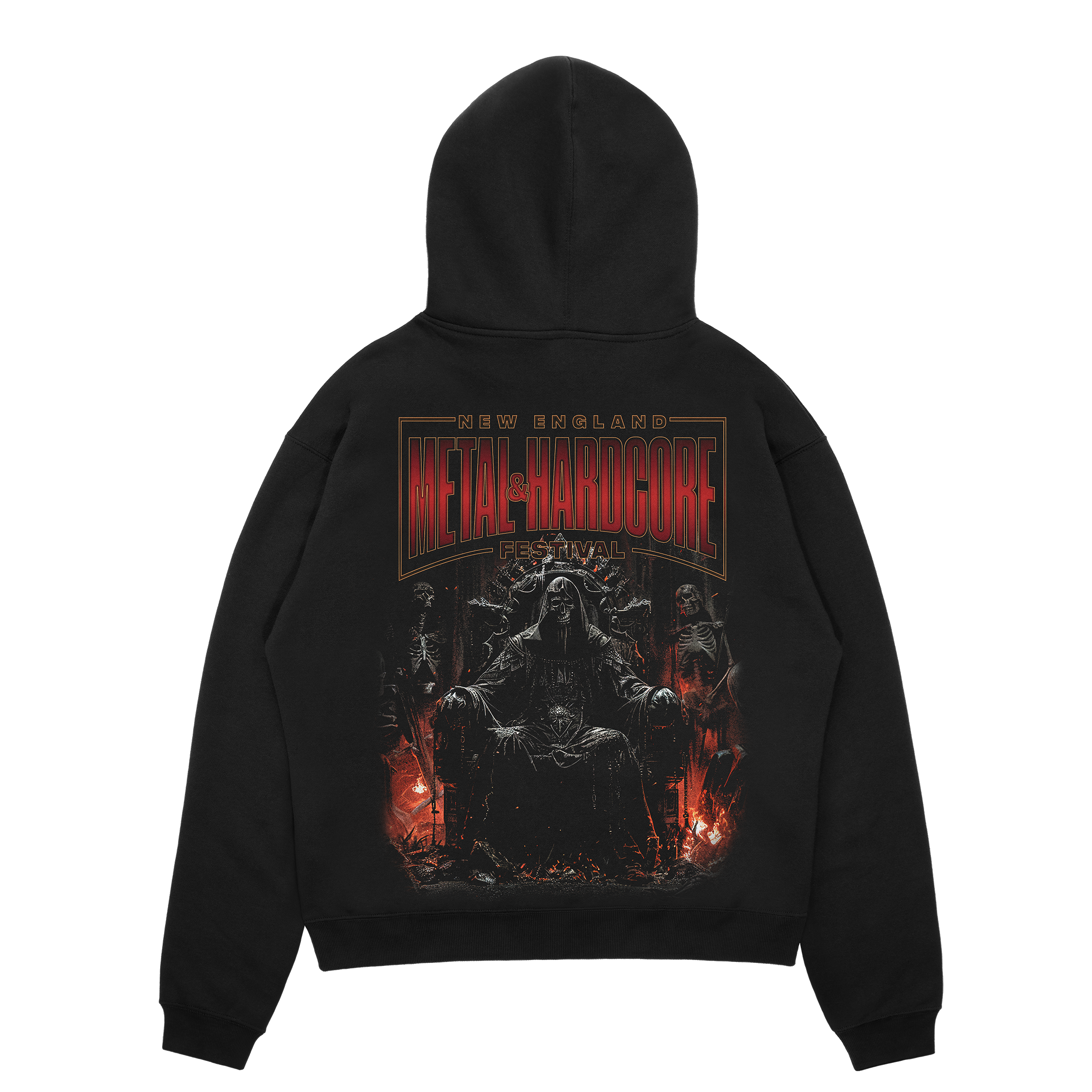 New England Metal and Hardcore Fest - Throne Hoodie
