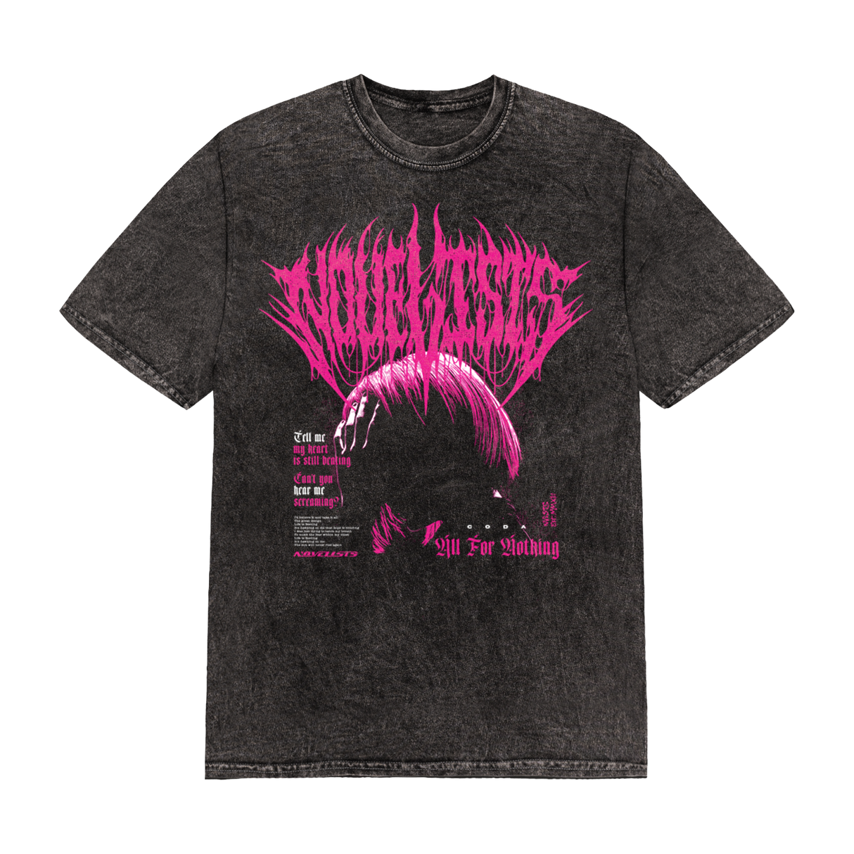 Novelists - All For Nothing Tee