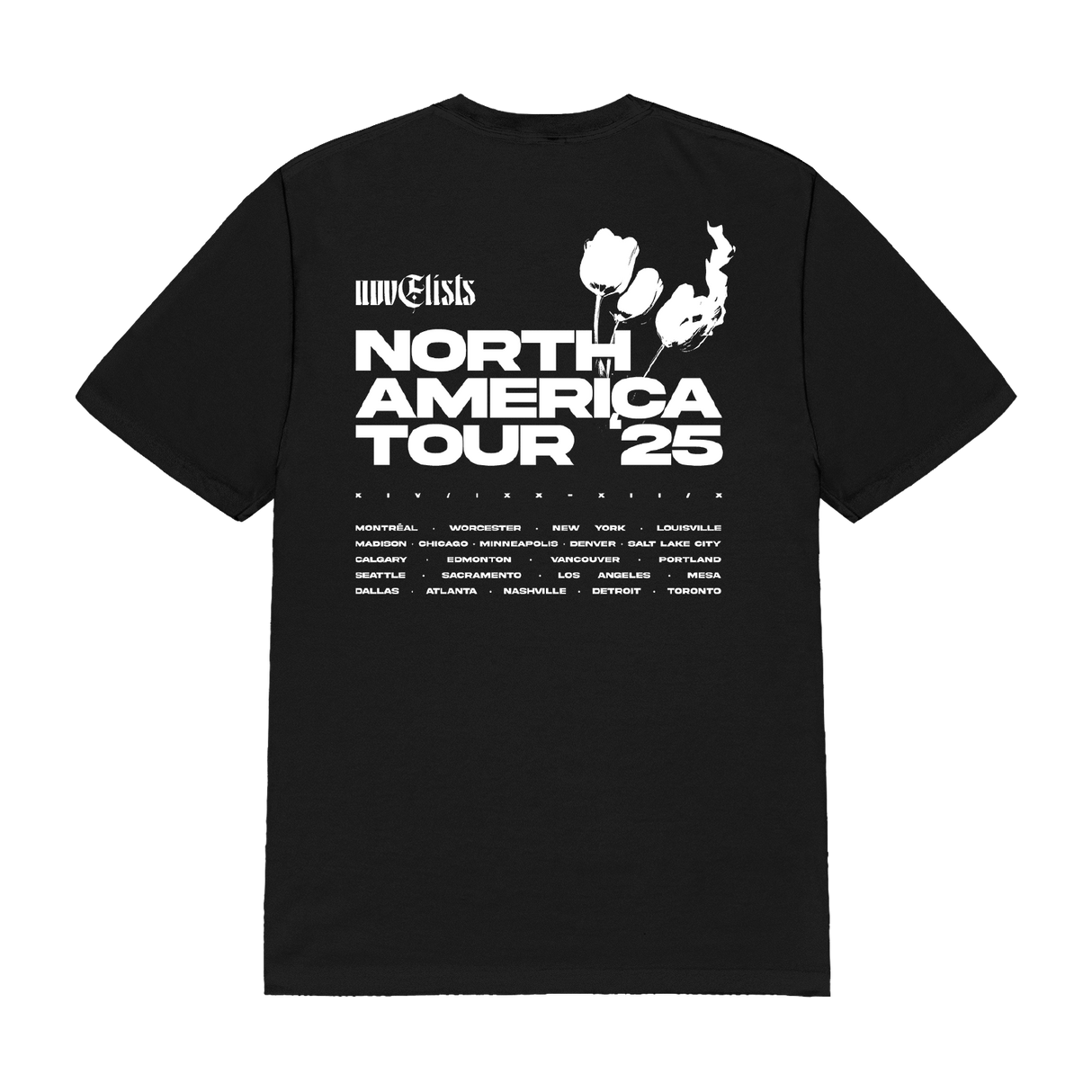 Novelists - Tour Tee 25