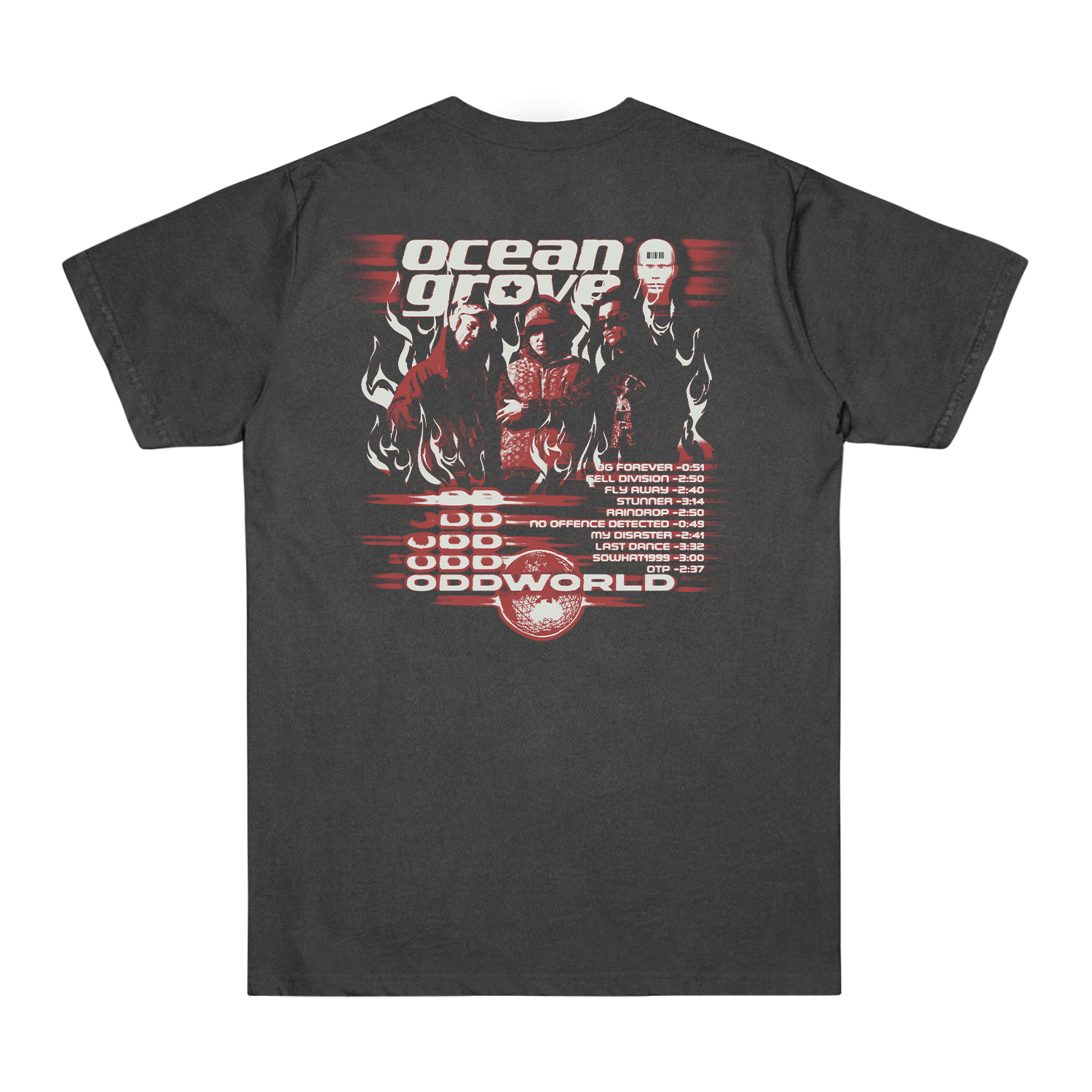 Ocean Grove - FLAME PROMO FADED TEE