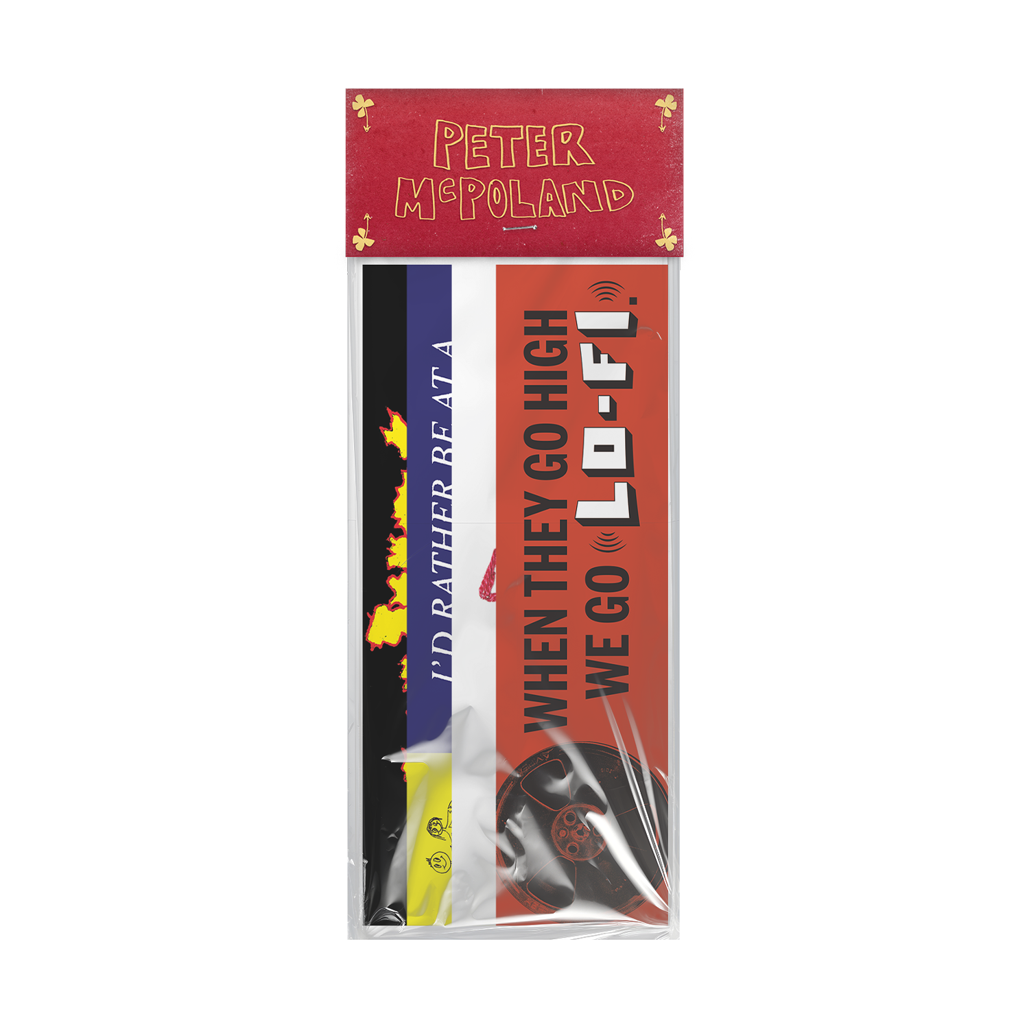 Peter McPoland - Bumper Stickers Pack
