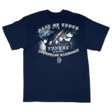 Pain of Truth - Navy Blue Logo T-Shirt