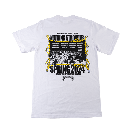 Pain Of Truth - Nothing Stronger White T-Shirt