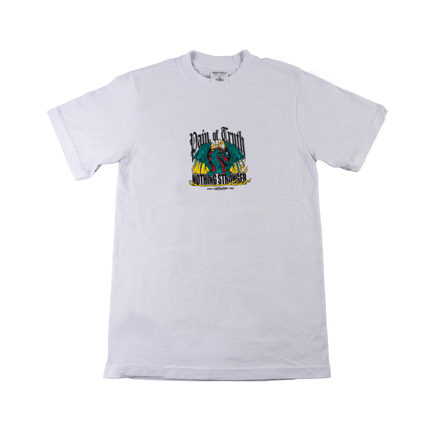 Pain Of Truth - Nothing Stronger White T-Shirt