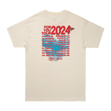 Peach Tree Rascals - Red Logo Tour Tee