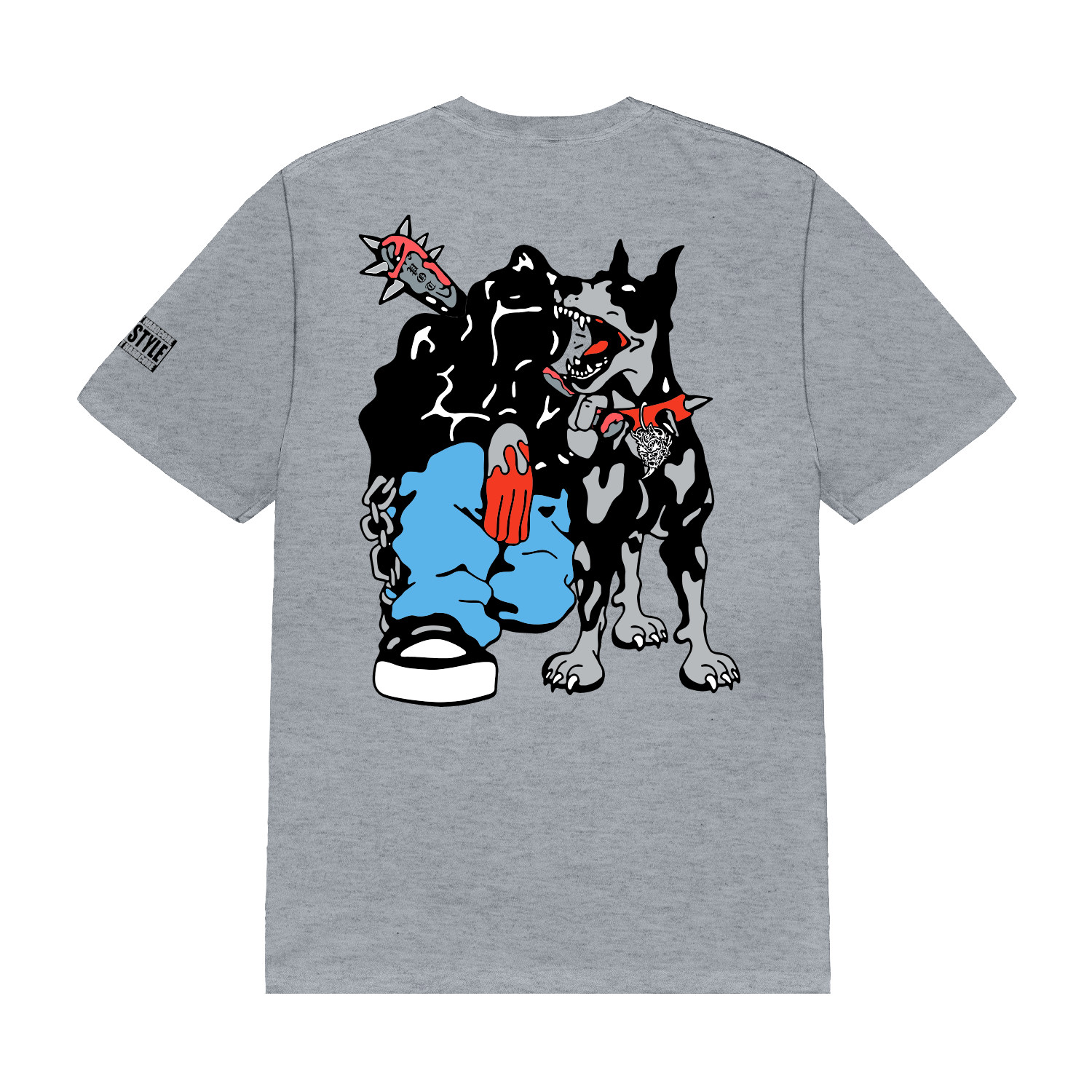 Pain of Truth - Heather Big Dogs Tee