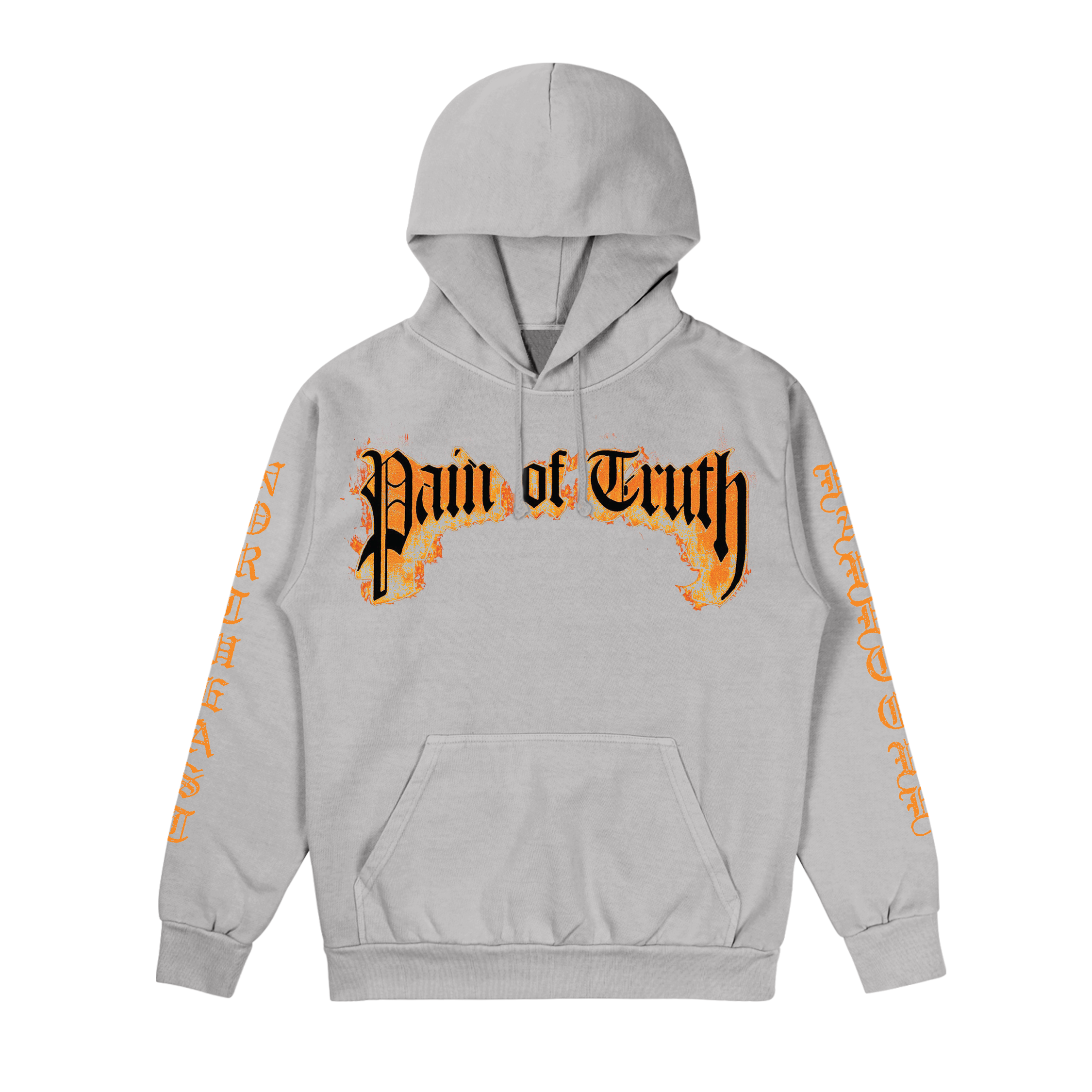 Pain Of Truth - Watch You Burn Grey Hoodie