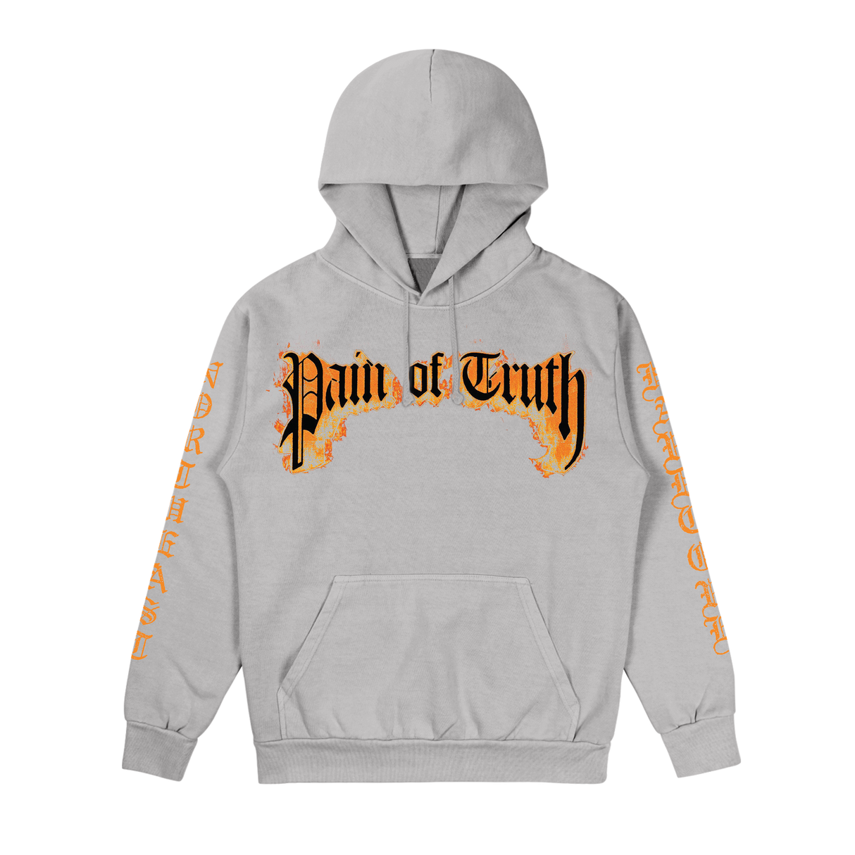 Pain Of Truth - Watch You Burn Grey Hoodie