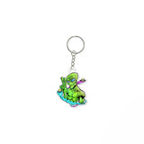 We Come In Peace Keychain