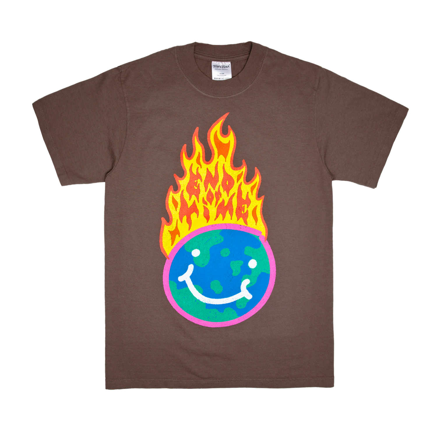 Peach Tree Rascals - end of time mocha tee