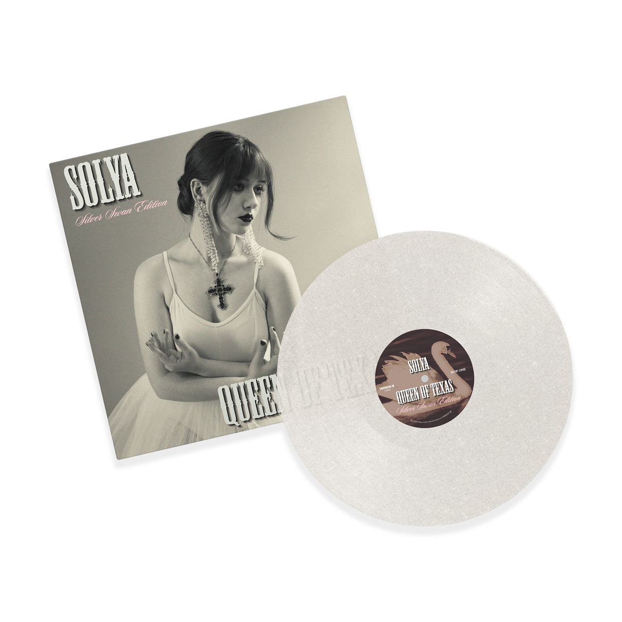 Solya - Queen of Texas Silver Swan Edition Vinyl