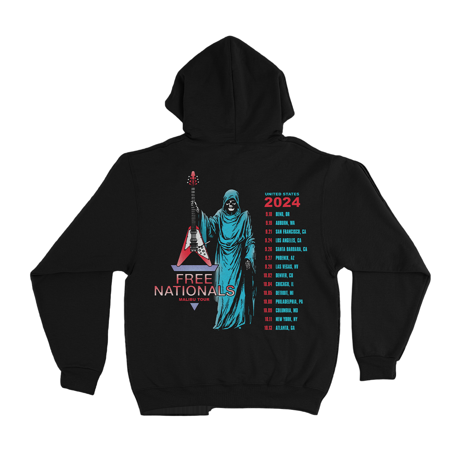 Free Nationals - Reaper Tour Hoodie